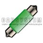 ZAROWKA BOSMA 12V RURKA 5W 11X38 ZIELON.