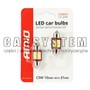 ZAROWKA LED C10W C5W CANBUS 10SMD 12V/24V