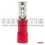 KONEKTORY ŻEŃSKIE PŁASKIE / SPADE TYPE CONNECTORS FEMALE 3.8MM 0.5-1.5MM2 10A 10PCS