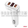 LADOWARKA SAMOCHODOWA / CAR CHARGER 3,1A 2XUSB-A + BATTERY TESTER