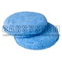 GABKI OKRAGŁE DO WOSKOWANIA RĘCZNEGO Z MIKROFIBRY / MICROFIBER ROUND POLISH PAD SET 120MM 2PCS