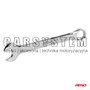 ZESTAW KLUCZY OCZKOWYCH PŁASKICH / COMBINATION SPANNER ELLIPTICAL CRV STELL SET 8-19MM 8 PCS