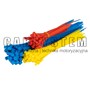 OPASKI ZACISKOWE WIELOKOLOROWE AMIO ZESTAW / CABLE TIES MIXED COLOR SET 150PCS