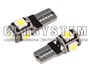 ZAROWKA LED 12V T10 5*5050 SMD CANBUS