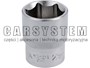 NASADKA 23MM 1/2" 6-KAT.CV KROTKA